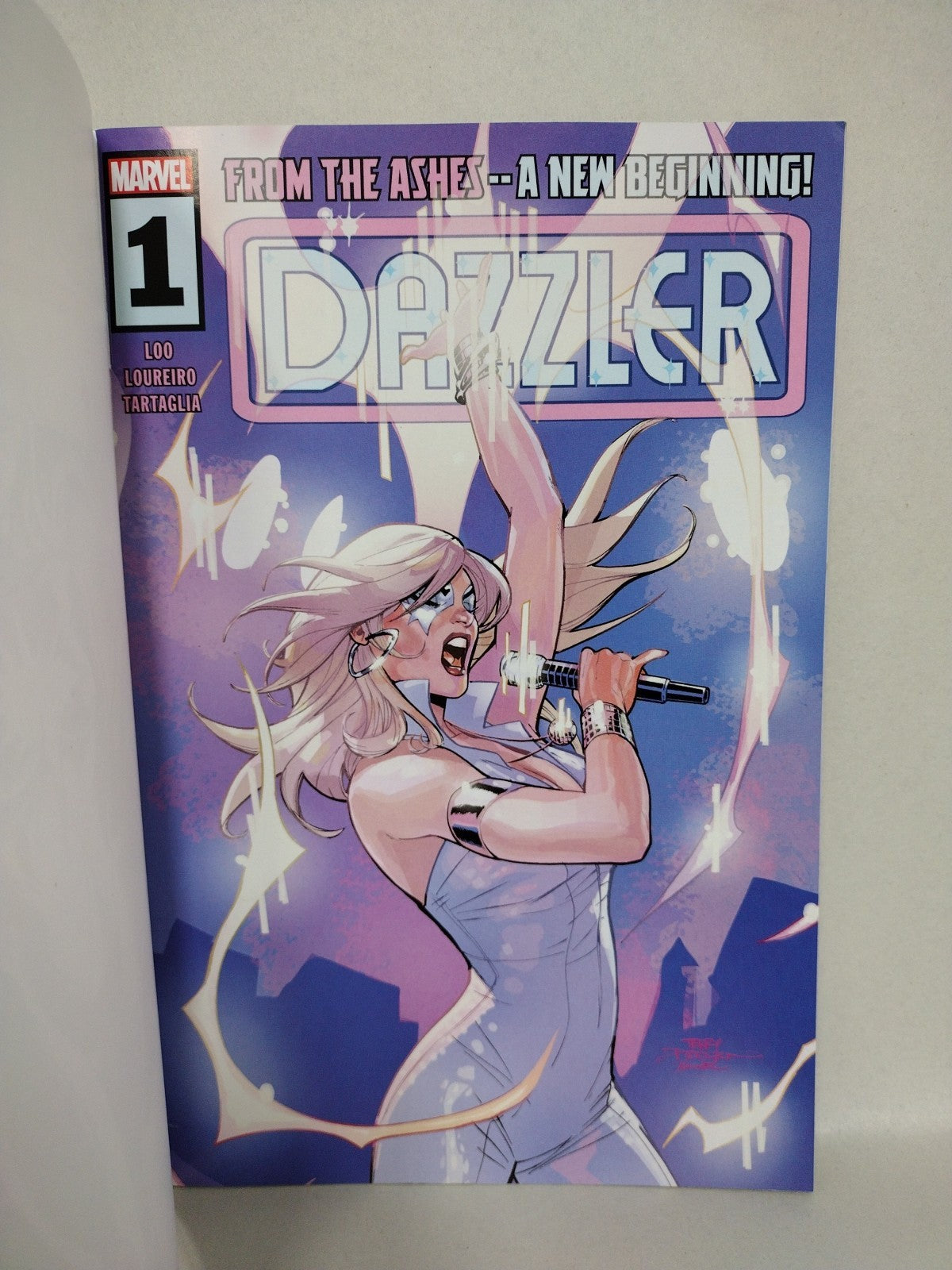 Dazzler #1 (2024) Marvel Comic Sketch Cover Variant W Original Dave Castr Art 