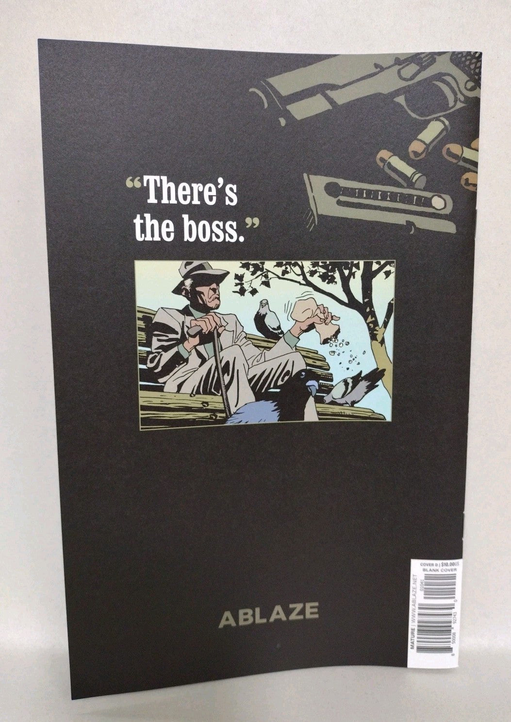Torpedo 1972 (2024) Ablaze Comic Sketch Cover Variant W Original Dave Castr Art